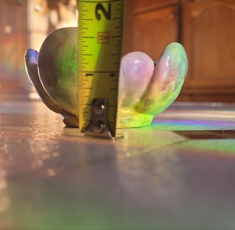 Ceramic Floral Incense Holder Decor    Handmade Gifts Boho - Picture 5 of 5